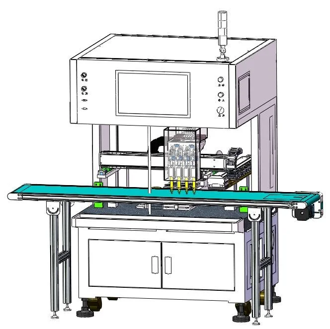 Four-Head Vision Labeler